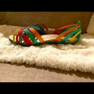 Croc Women’s Huarache Flat Sandal size 7.5